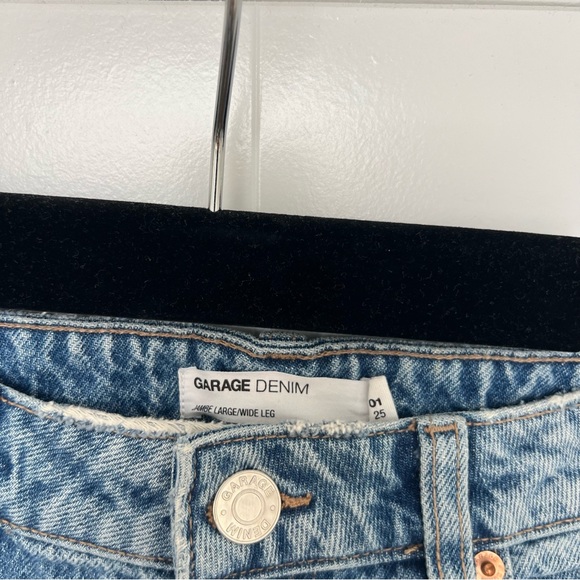 Garage Wide Leg Denim Jeans - Picture 5 of 10